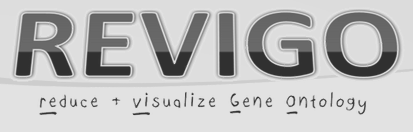 ReViGO - Reduce and Visualise Gene Ontology!